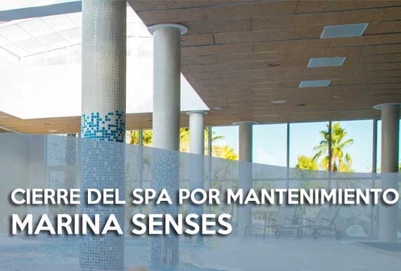 Imagen Cierre de SPA por mantenimiento